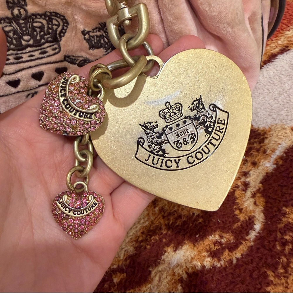 Juicy Couture Scottie Fluffy (2010) – Pink with Brown Trim - Picture 6 of 8